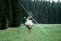 Helicopter Forest Aerobatics