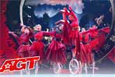 Japanese Unicycle Dance Group - America's Got Talent 2021 Quarterfinals